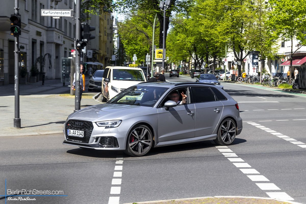 Audi RS3 Sportback 8V (2018) spotted in Berlin — BerlinRichStreets